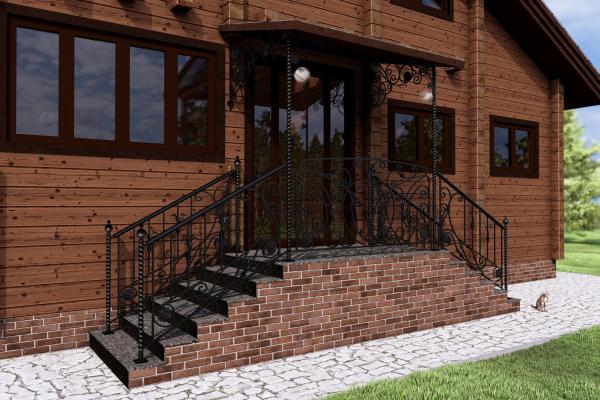 Крыльцо в индивидуальном доме